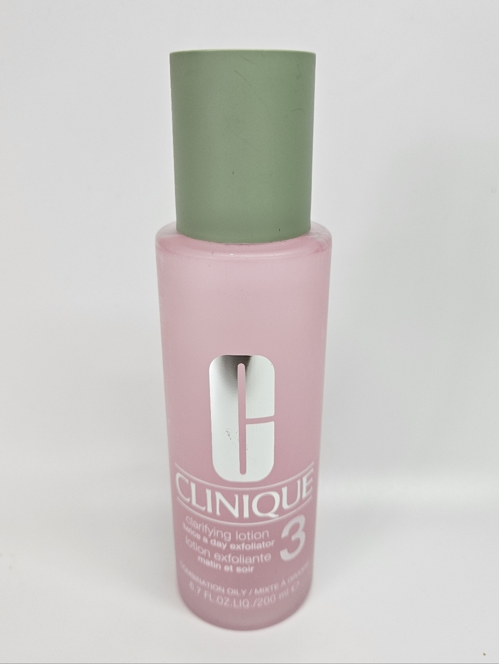 NEW Clinique Clarifying Lotion 3 Twice a Day Combination Oily 6.7 OZ / 200 ML